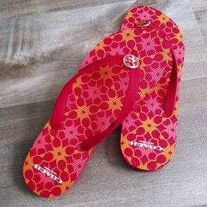 Coach sandals lightly used